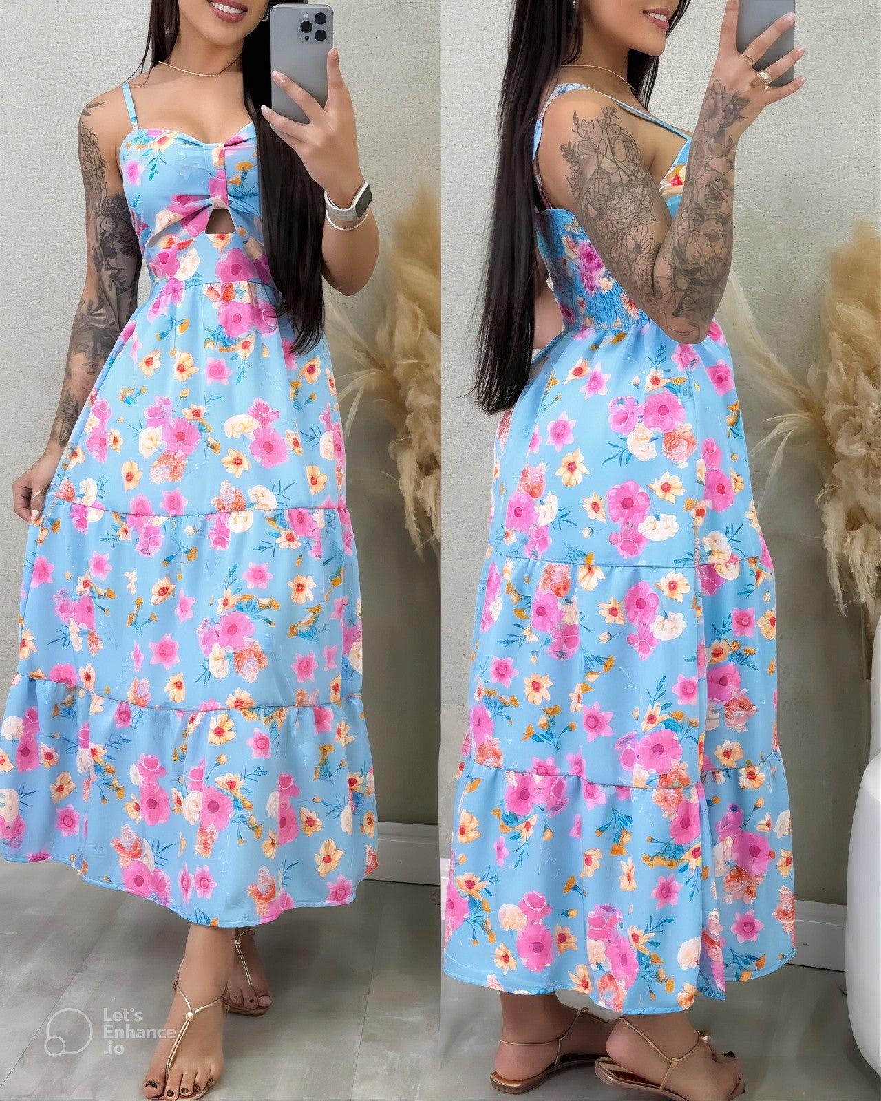 Vestido Nathalia Floral - Lojas Ferraz 