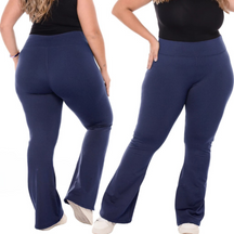 Calça Flare Plus Size Peluciada 👖